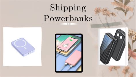 shipping a power bank